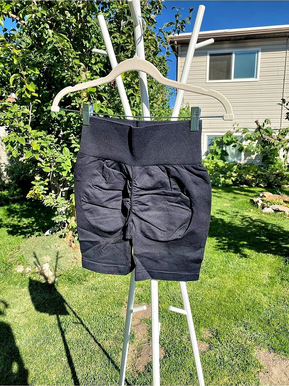 Athletic Shorts in Pink and Black Size Small
